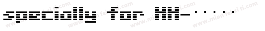 specially for HH字体转换